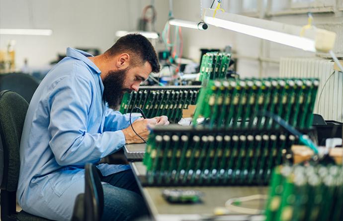 In electronics In electronics